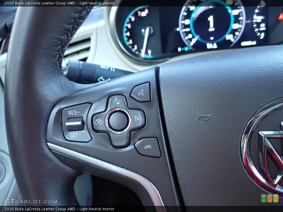 Light Neutral Interior Steering Wheel for the 2016 Buick LaCrosse Leather Group AWD #140192232