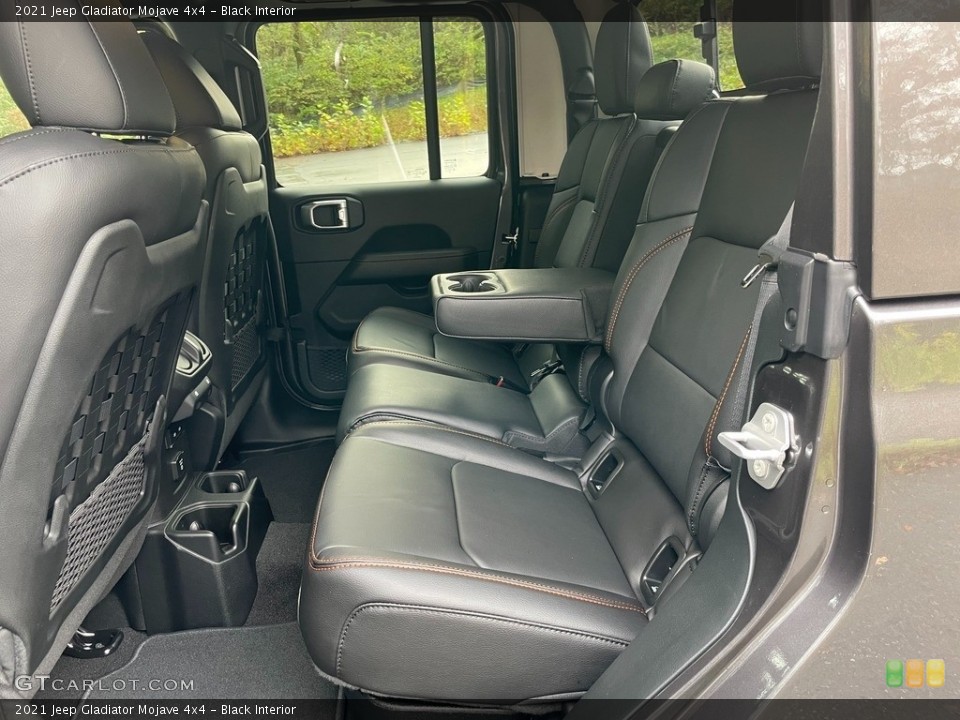 Black Interior Rear Seat for the 2021 Jeep Gladiator Mojave 4x4 #140192628