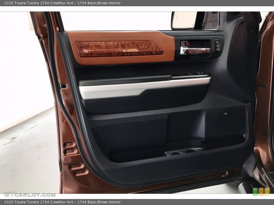 1794 Black/Brown Interior Door Panel for the 2016 Toyota Tundra 1794 CrewMax 4x4 #140193318