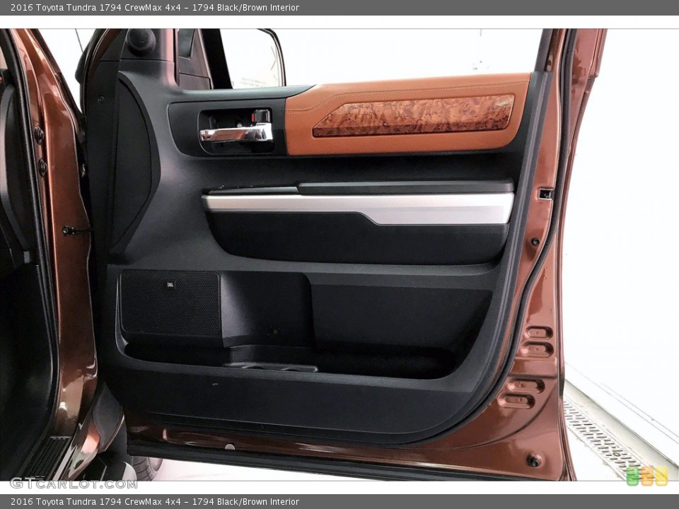 1794 Black/Brown Interior Door Panel for the 2016 Toyota Tundra 1794 CrewMax 4x4 #140193351