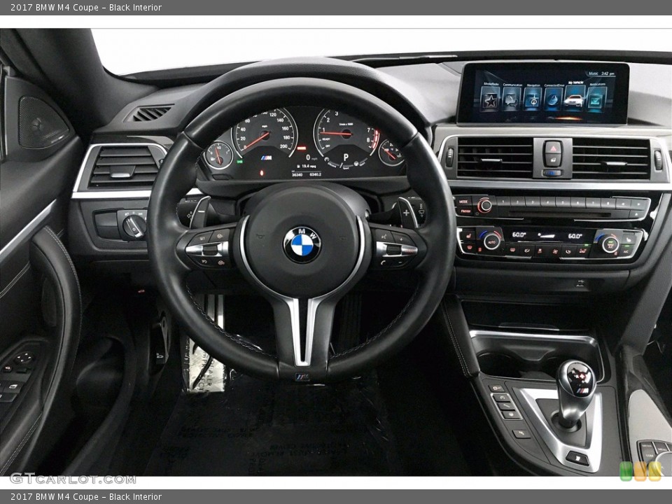 Black Interior Dashboard for the 2017 BMW M4 Coupe #140193977
