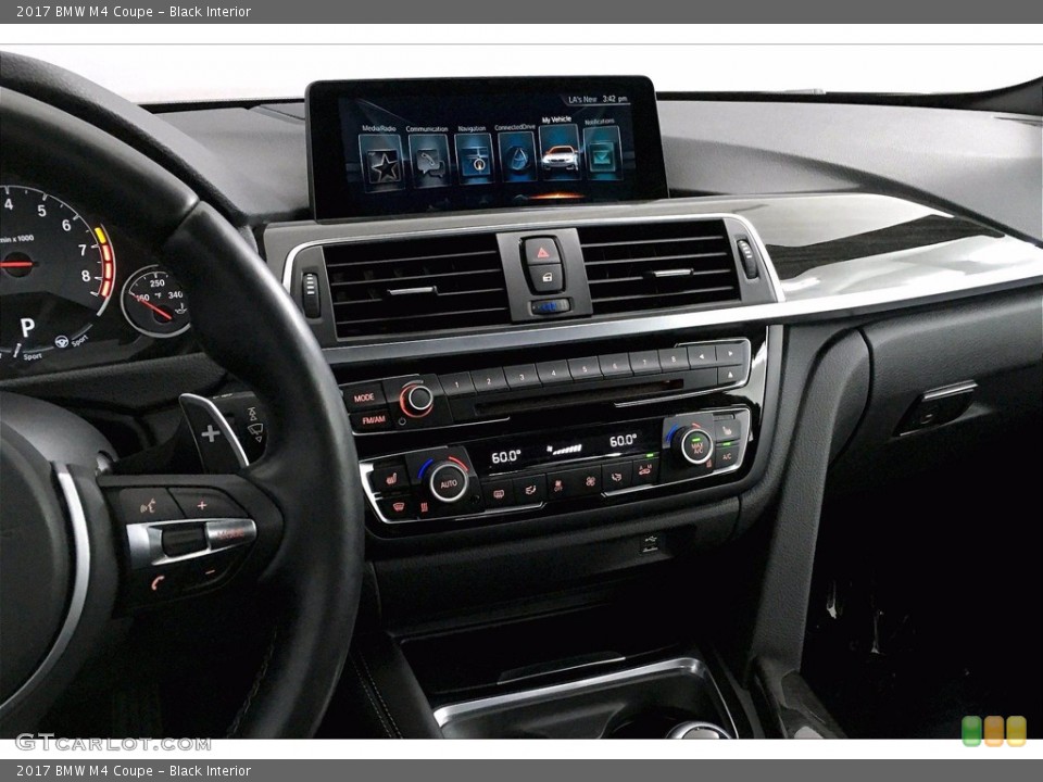 Black Interior Dashboard for the 2017 BMW M4 Coupe #140193999