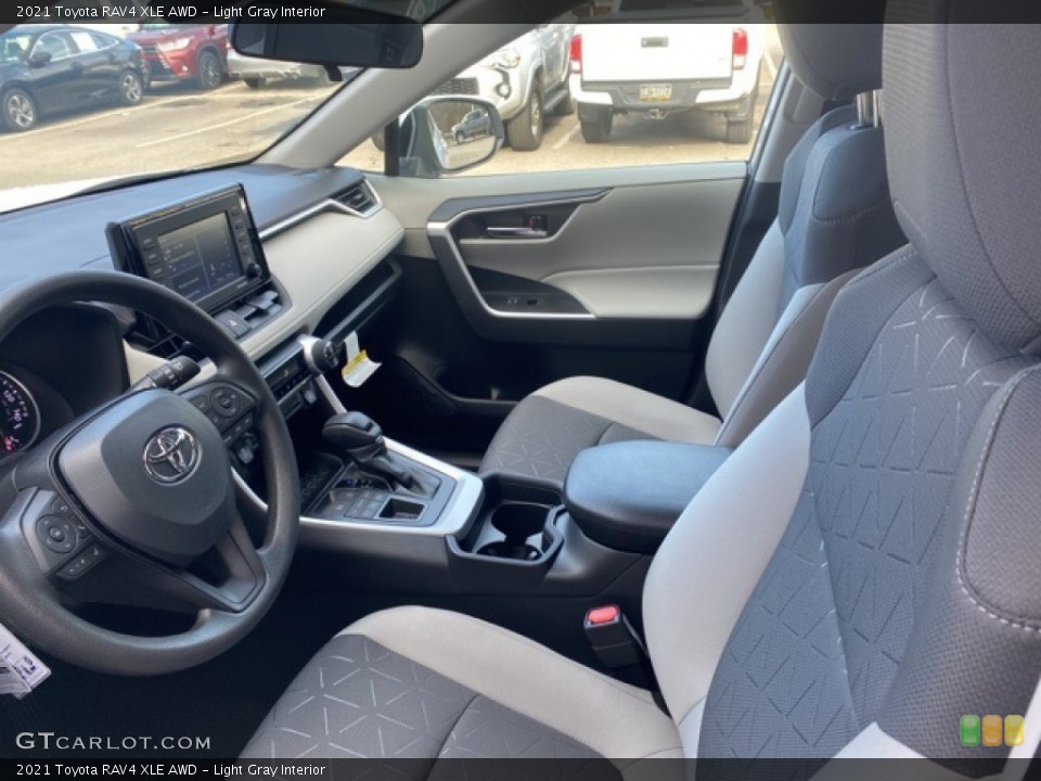 Light Gray Interior Front Seat for the 2021 Toyota RAV4 XLE AWD #140199270