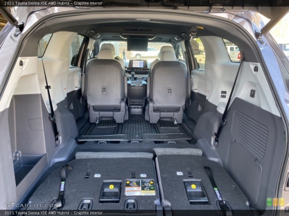 Graphite Interior Trunk for the 2021 Toyota Sienna XSE AWD Hybrid #140199750