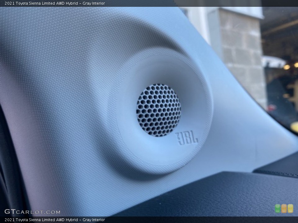 Gray Interior Audio System for the 2021 Toyota Sienna Limited AWD Hybrid #140200134