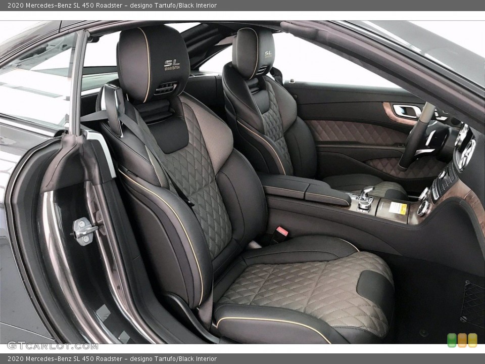 designo Tartufo/Black 2020 Mercedes-Benz SL Interiors