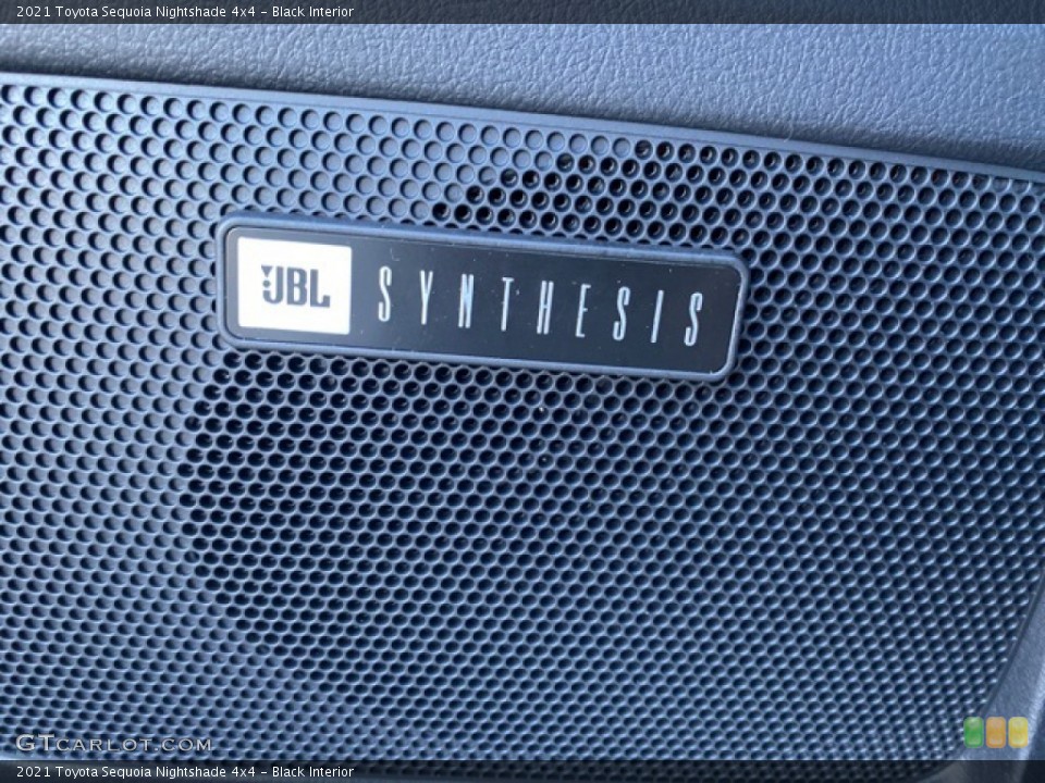 Black Interior Audio System for the 2021 Toyota Sequoia Nightshade 4x4 #140202591