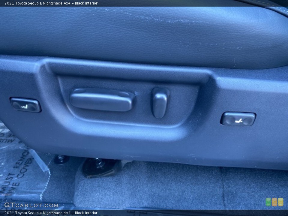 Black Interior Controls for the 2021 Toyota Sequoia Nightshade 4x4 #140202639