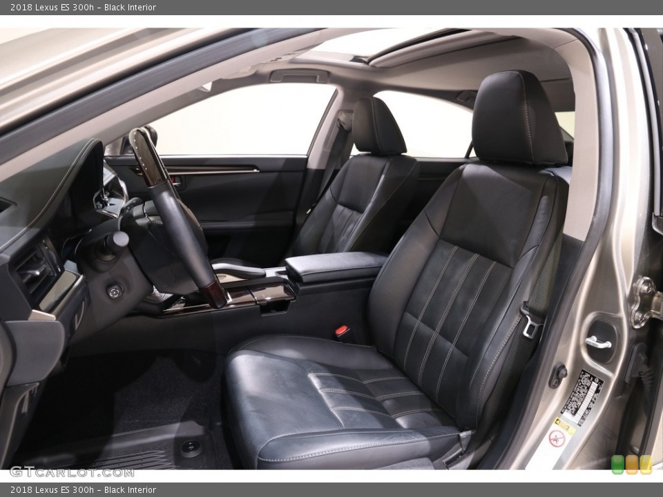 Black Interior Front Seat for the 2018 Lexus ES 300h #140203299