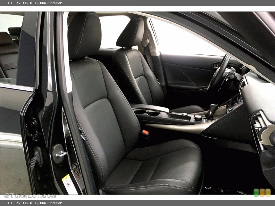 Black Interior Front Seat for the 2018 Lexus IS 300 #140203635