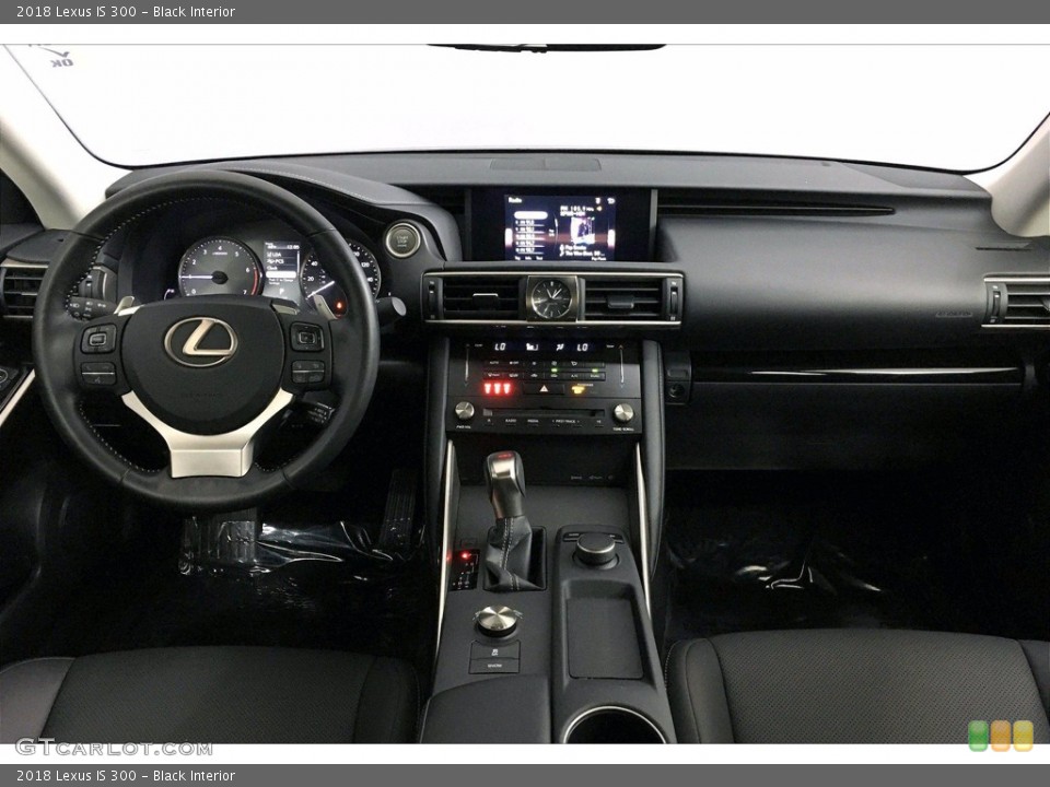 Black Interior Dashboard for the 2018 Lexus IS 300 #140203893