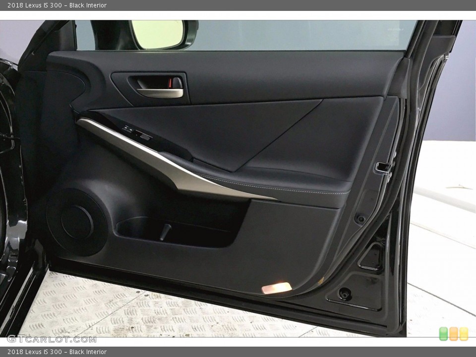 Black Interior Door Panel for the 2018 Lexus IS 300 #140204130