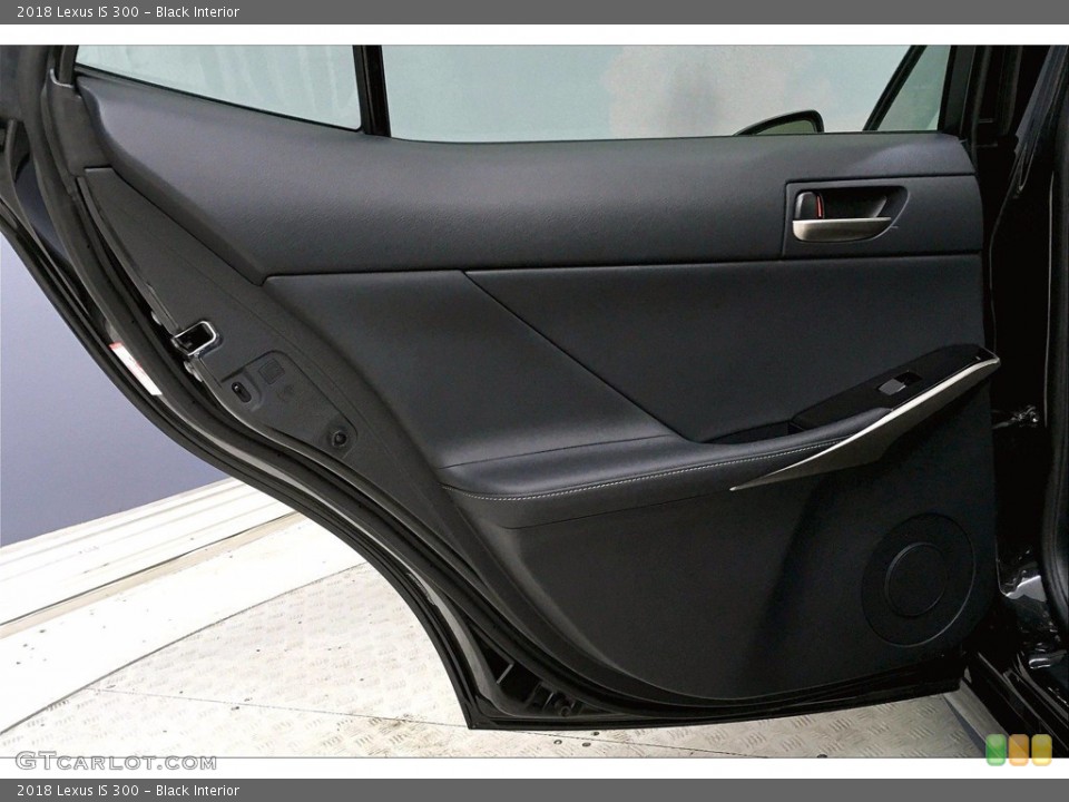 Black Interior Door Panel for the 2018 Lexus IS 300 #140204157