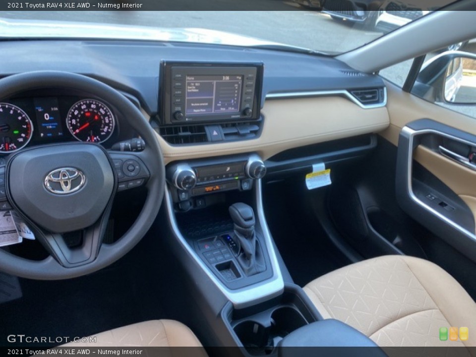 Nutmeg Interior Photo for the 2021 Toyota RAV4 XLE AWD #140204301