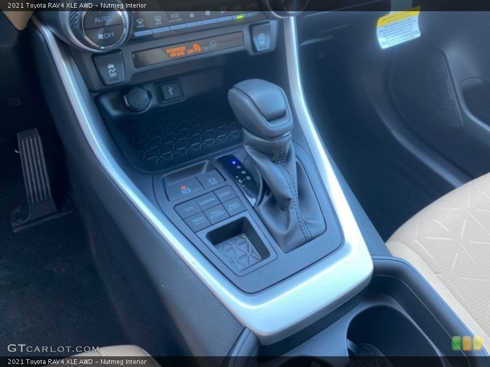 Nutmeg Interior Transmission for the 2021 Toyota RAV4 XLE AWD #140204337