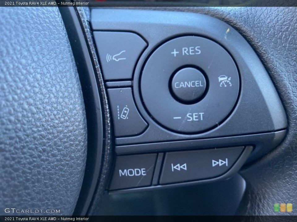 Nutmeg Interior Steering Wheel for the 2021 Toyota RAV4 XLE AWD #140204382