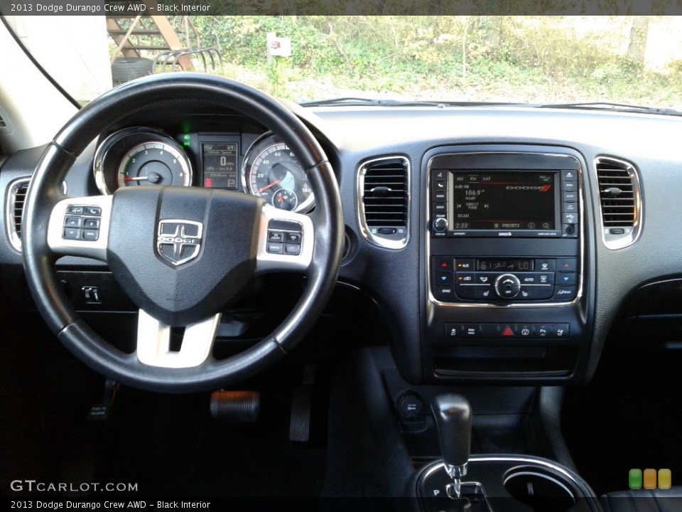 Black Interior Dashboard for the 2013 Dodge Durango Crew AWD #140206983