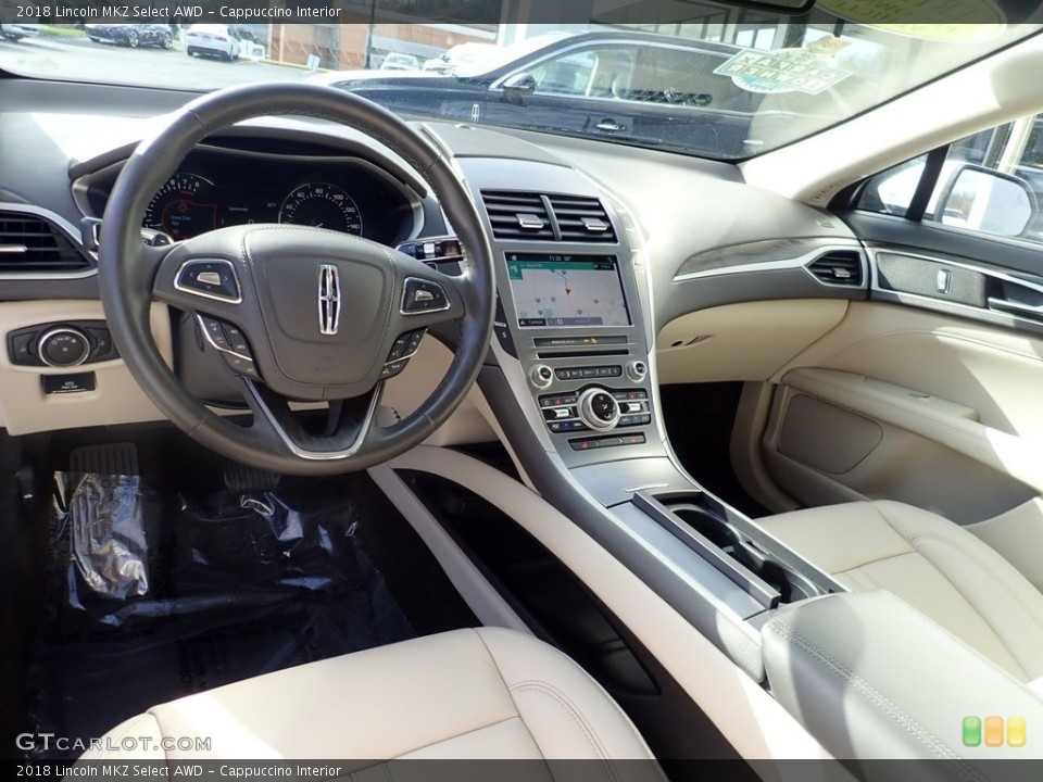 Cappuccino Interior Photo for the 2018 Lincoln MKZ Select AWD #140207016