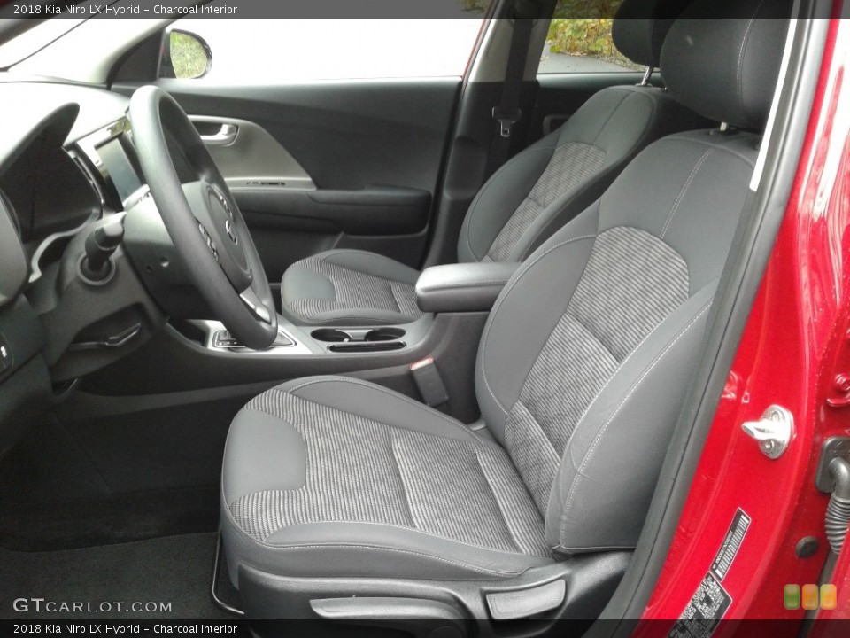Charcoal Interior Photo for the 2018 Kia Niro LX Hybrid #140207532