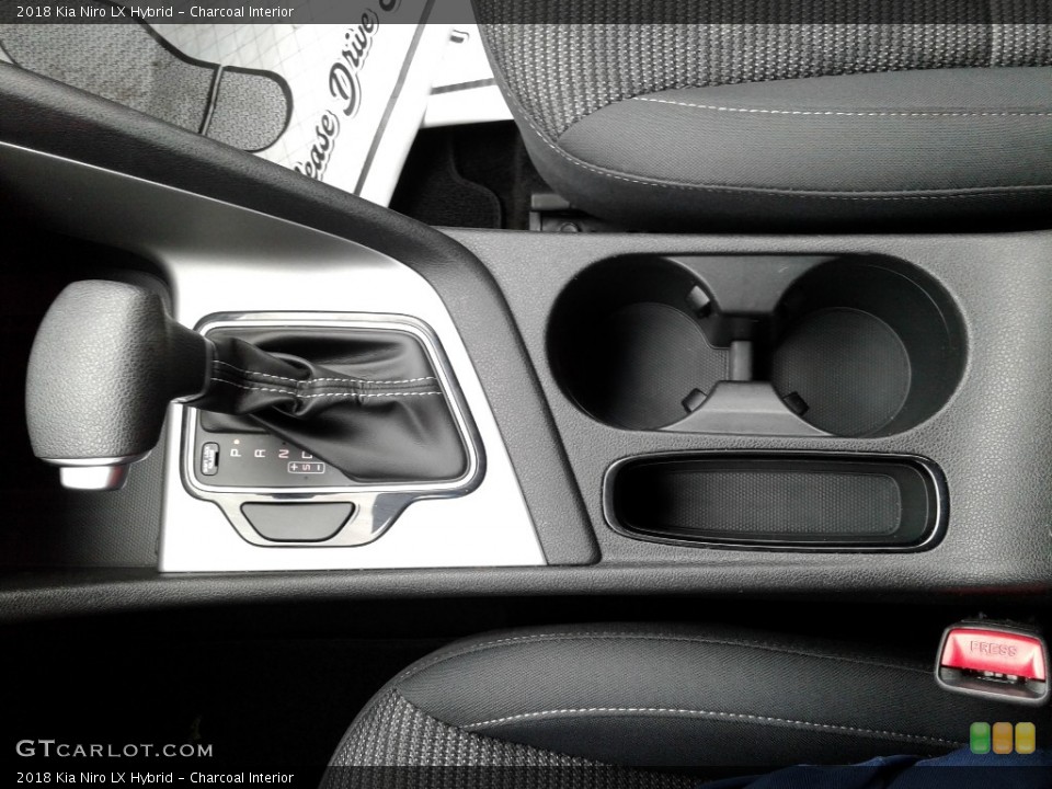 Charcoal Interior Transmission for the 2018 Kia Niro LX Hybrid #140207823