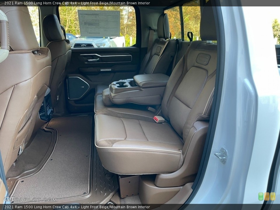 Light Frost Beige/Mountain Brown Interior Rear Seat for the 2021 Ram 1500 Long Horn Crew Cab 4x4 #140208279