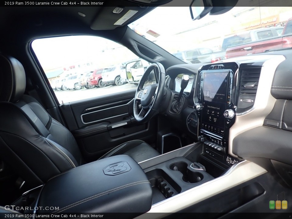 Black Interior Dashboard for the 2019 Ram 3500 Laramie Crew Cab 4x4 #140208306