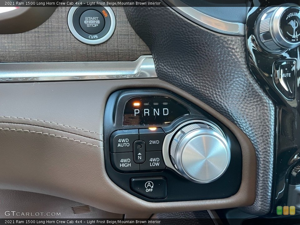 Light Frost Beige/Mountain Brown Interior Transmission for the 2021 Ram 1500 Long Horn Crew Cab 4x4 #140208462