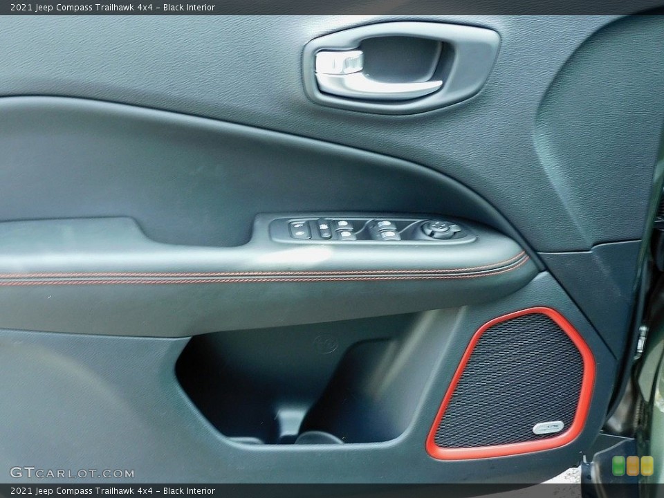 Black Interior Door Panel for the 2021 Jeep Compass Trailhawk 4x4 #140208546
