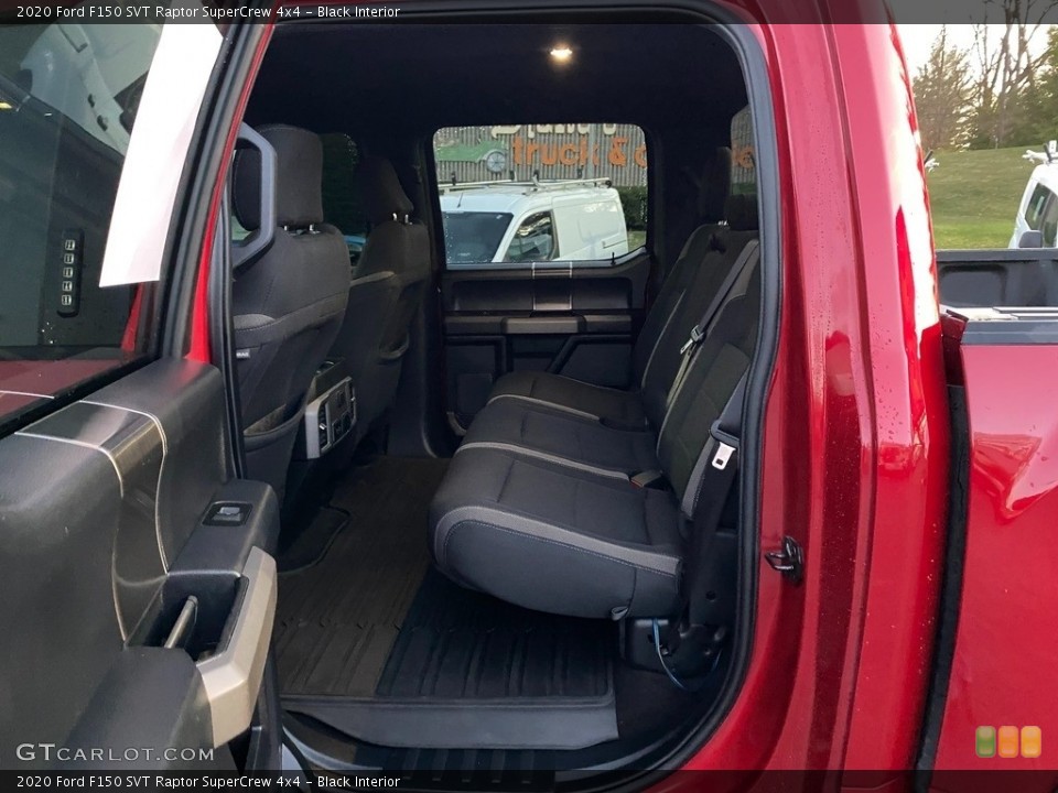 Black Interior Rear Seat for the 2020 Ford F150 SVT Raptor SuperCrew 4x4 #140209218