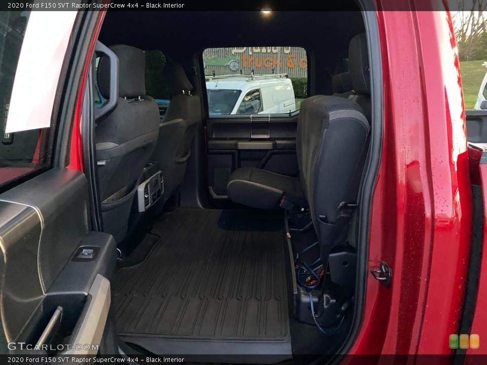 Black Interior Rear Seat for the 2020 Ford F150 SVT Raptor SuperCrew 4x4 #140209245