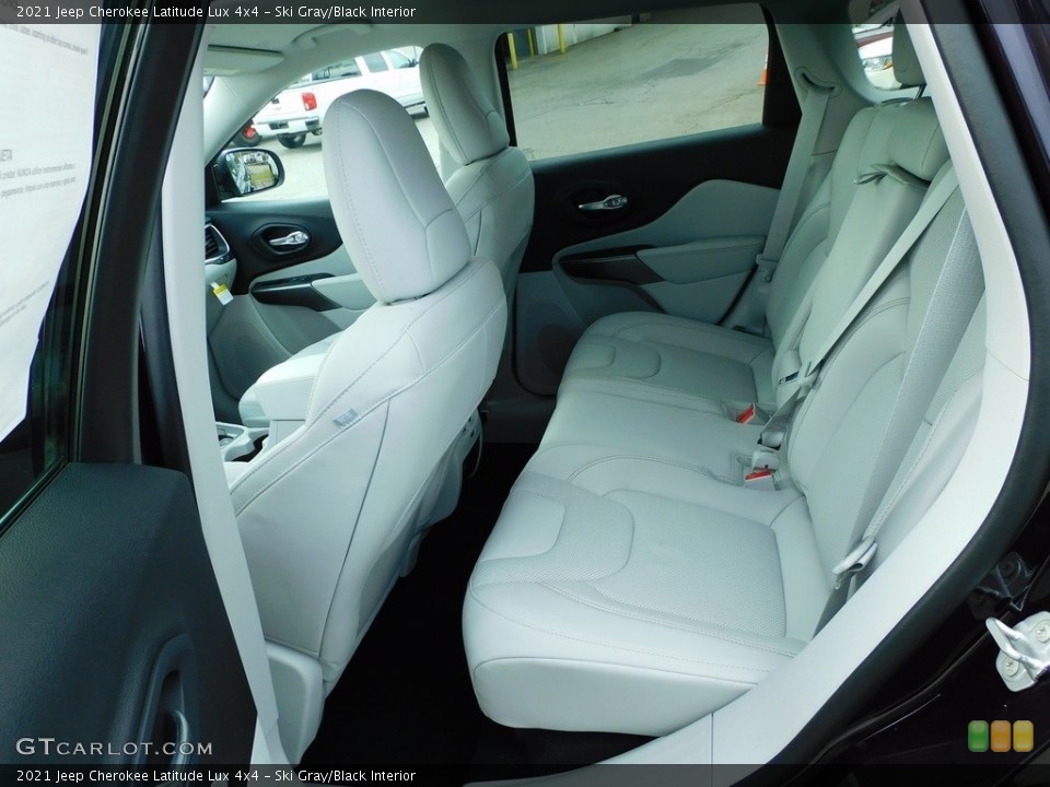 Ski Gray/Black Interior Rear Seat for the 2021 Jeep Cherokee Latitude Lux 4x4 #140209622