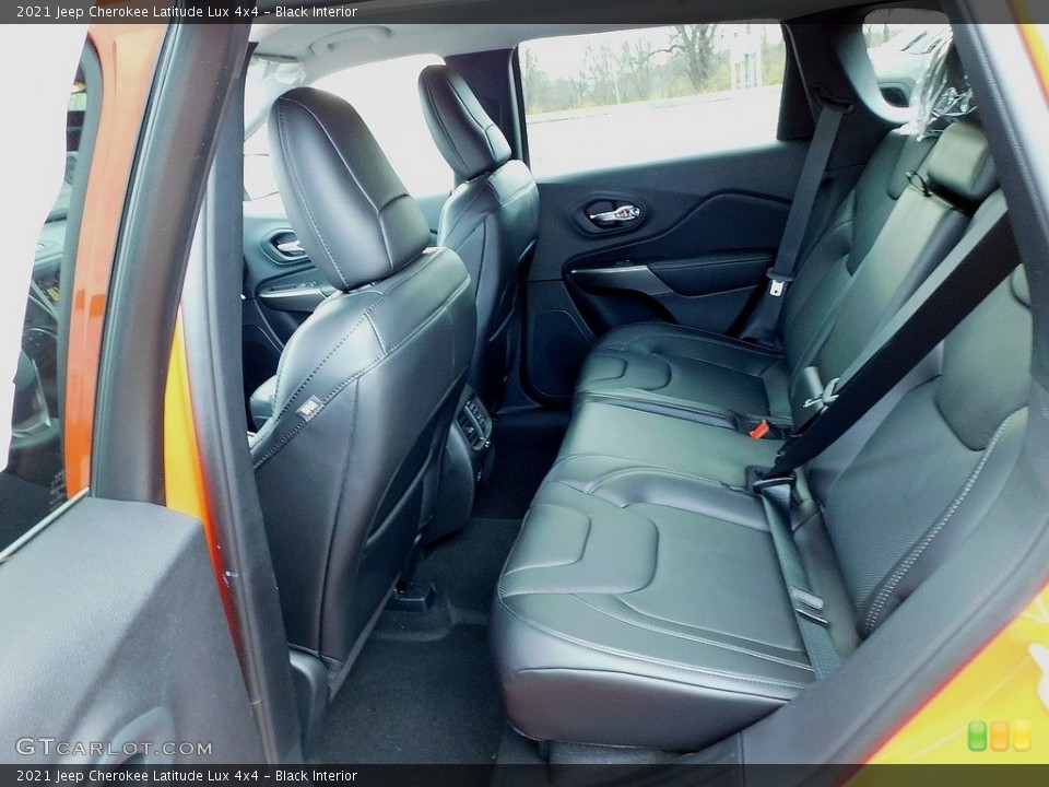 Black Interior Rear Seat for the 2021 Jeep Cherokee Latitude Lux 4x4 #140210556