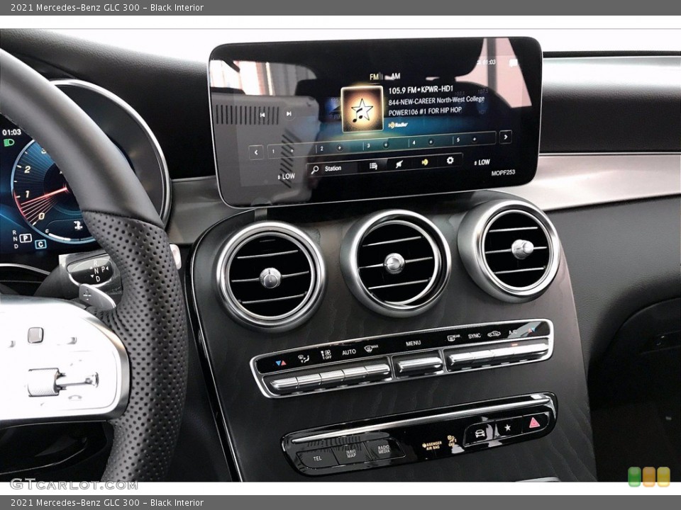 Black Interior Controls for the 2021 Mercedes-Benz GLC 300 #140211801