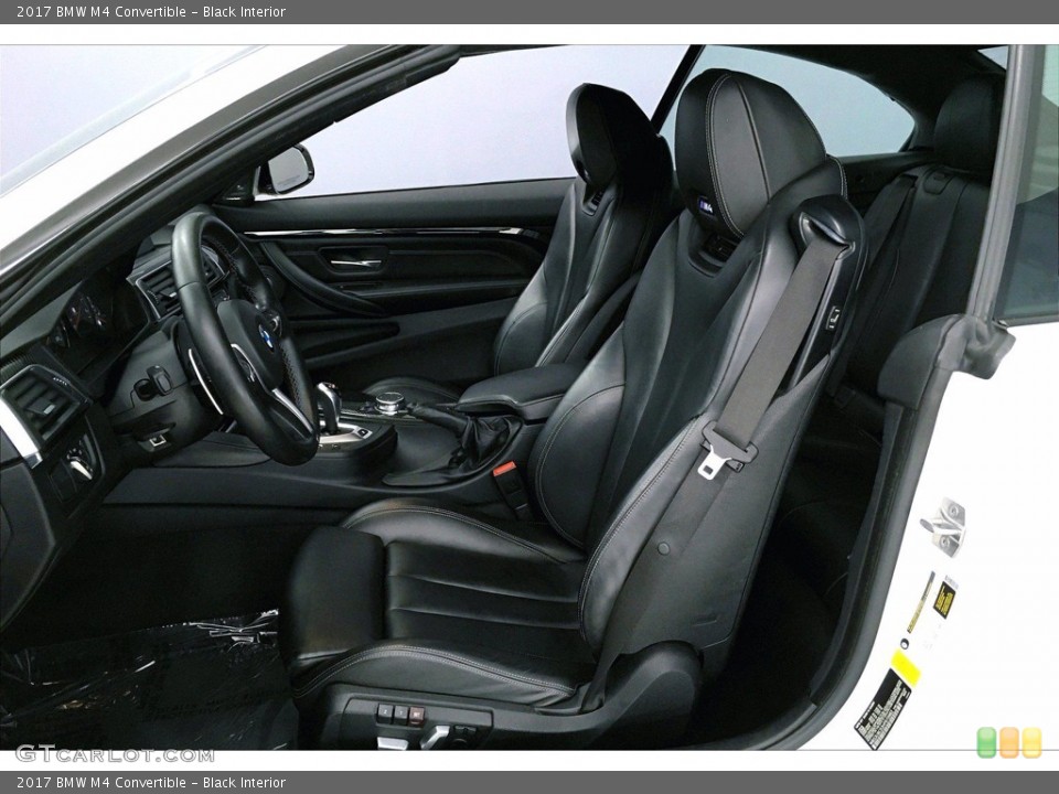 Black 2017 BMW M4 Interiors