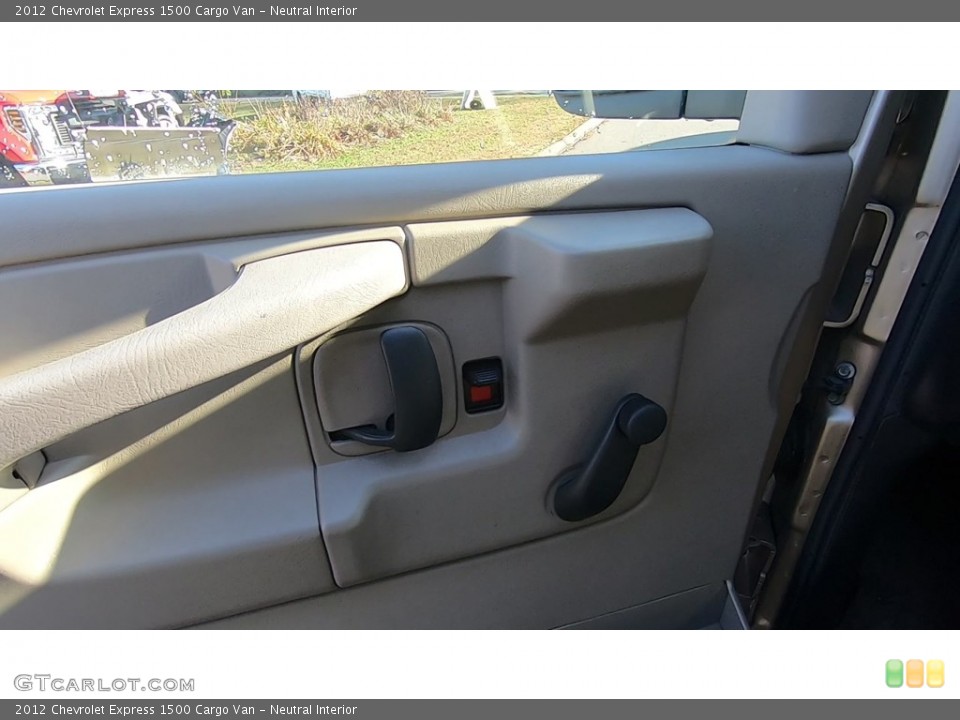 Neutral Interior Door Panel for the 2012 Chevrolet Express 1500 Cargo Van #140213352