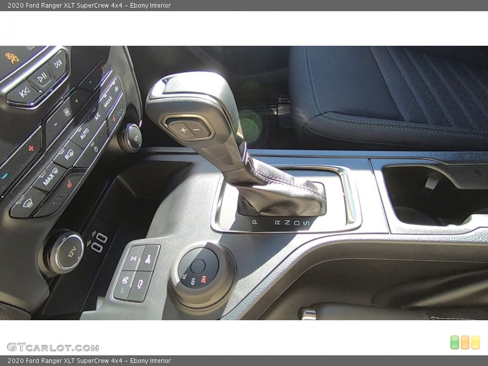 Ebony Interior Transmission for the 2020 Ford Ranger XLT SuperCrew 4x4 #140213610