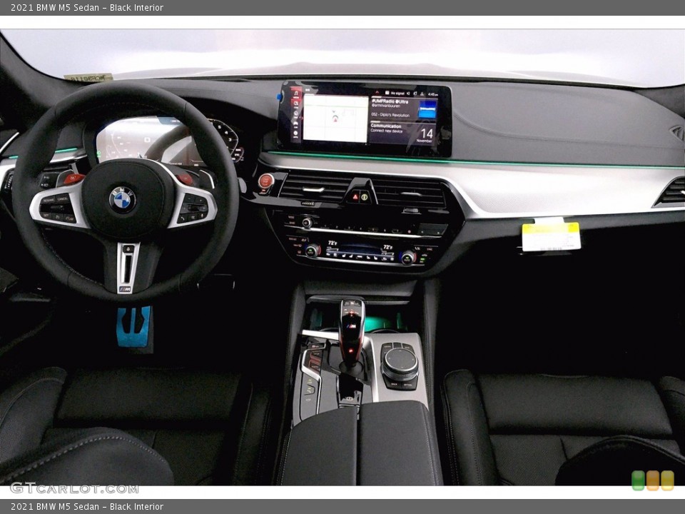 Black Interior Dashboard for the 2021 BMW M5 Sedan #140214945