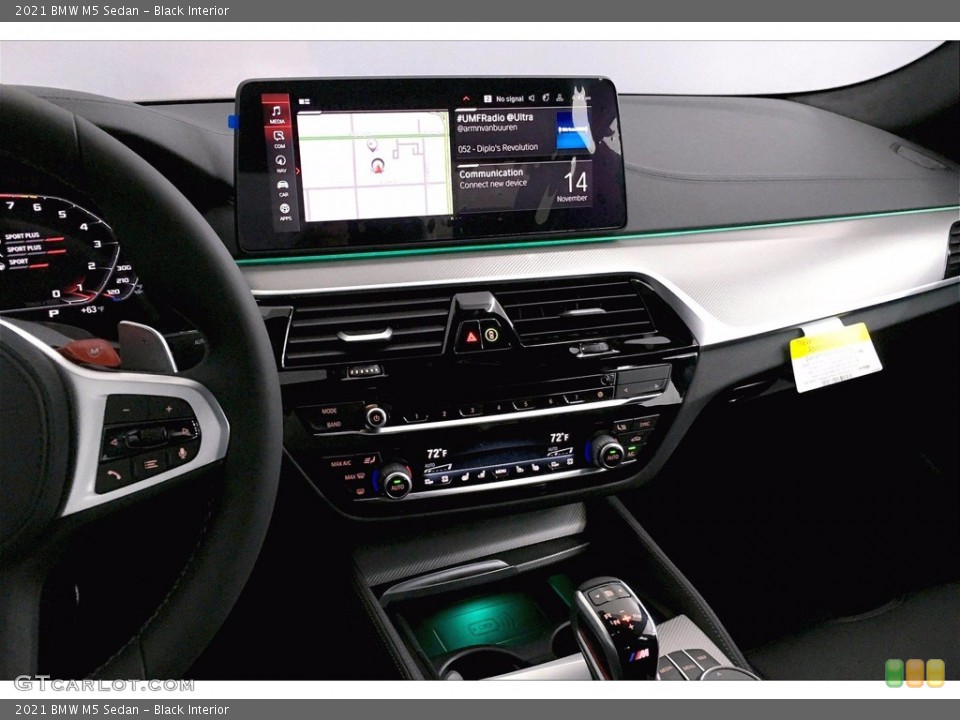Black Interior Dashboard for the 2021 BMW M5 Sedan #140214972