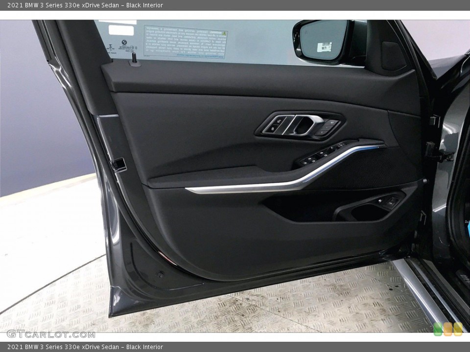 Black Interior Door Panel for the 2021 BMW 3 Series 330e xDrive Sedan #140217064
