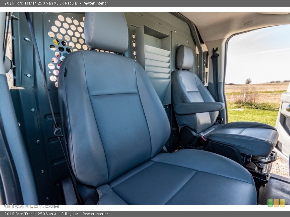 Pewter Interior Front Seat for the 2016 Ford Transit 250 Van XL LR Regular #140218321