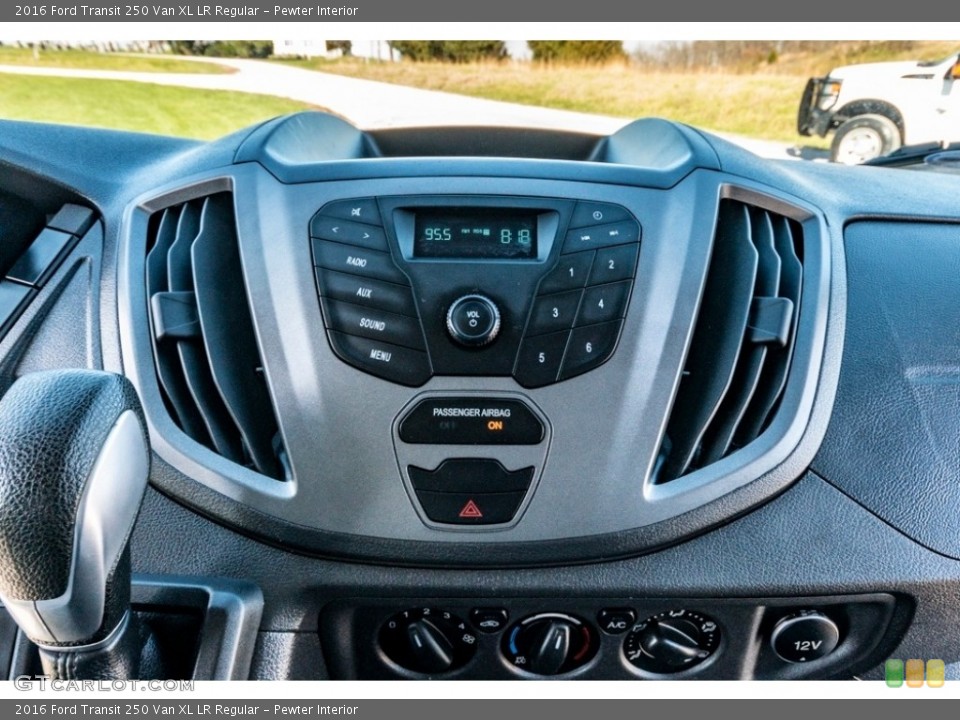 Pewter Interior Controls for the 2016 Ford Transit 250 Van XL LR Regular #140218366