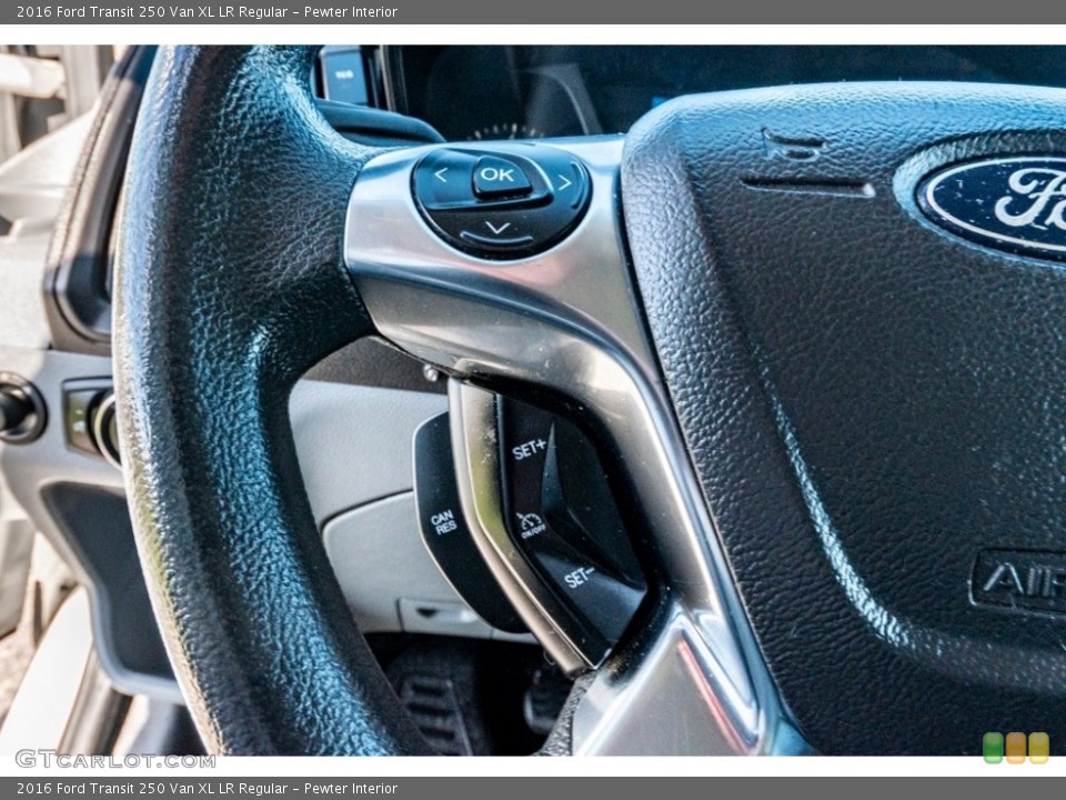 Pewter Interior Steering Wheel for the 2016 Ford Transit 250 Van XL LR Regular #140218423
