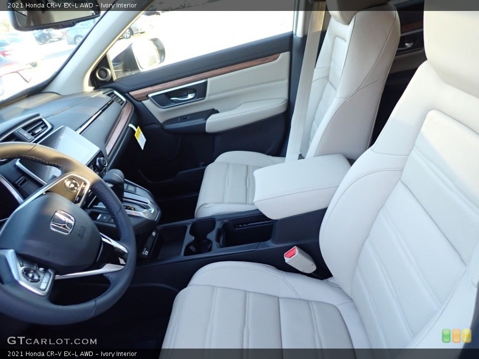 Ivory Interior Photo for the 2021 Honda CR-V EX-L AWD #140221021
