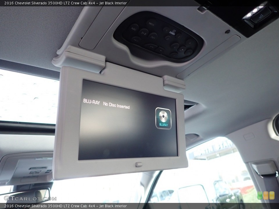 Jet Black Interior Entertainment System for the 2016 Chevrolet Silverado 3500HD LTZ Crew Cab 4x4 #140221327