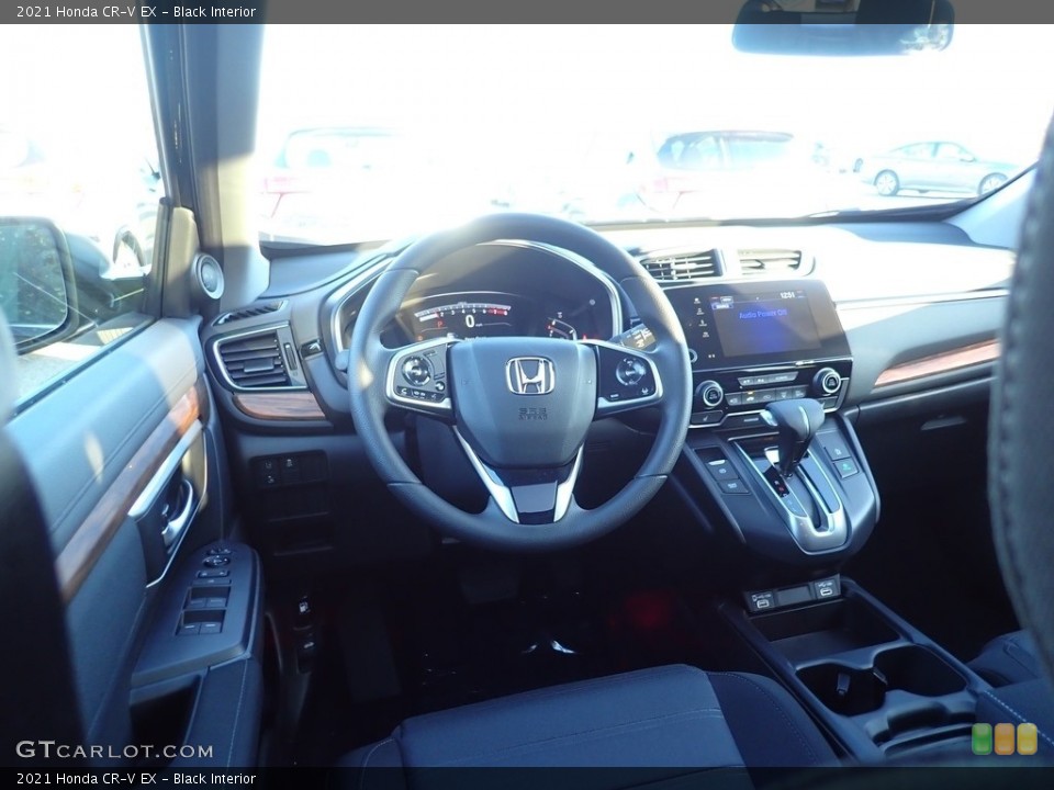 Black Interior Dashboard for the 2021 Honda CR-V EX #140221414