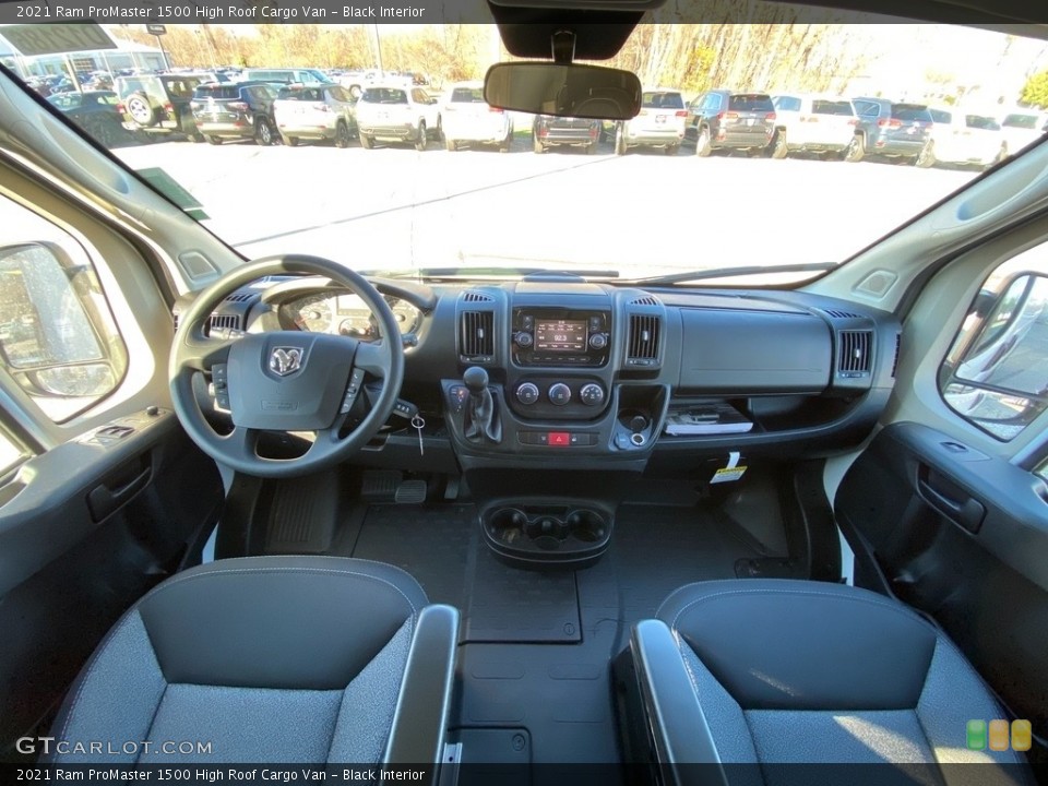 Black Interior Photo for the 2021 Ram ProMaster 1500 High Roof Cargo Van #140221525