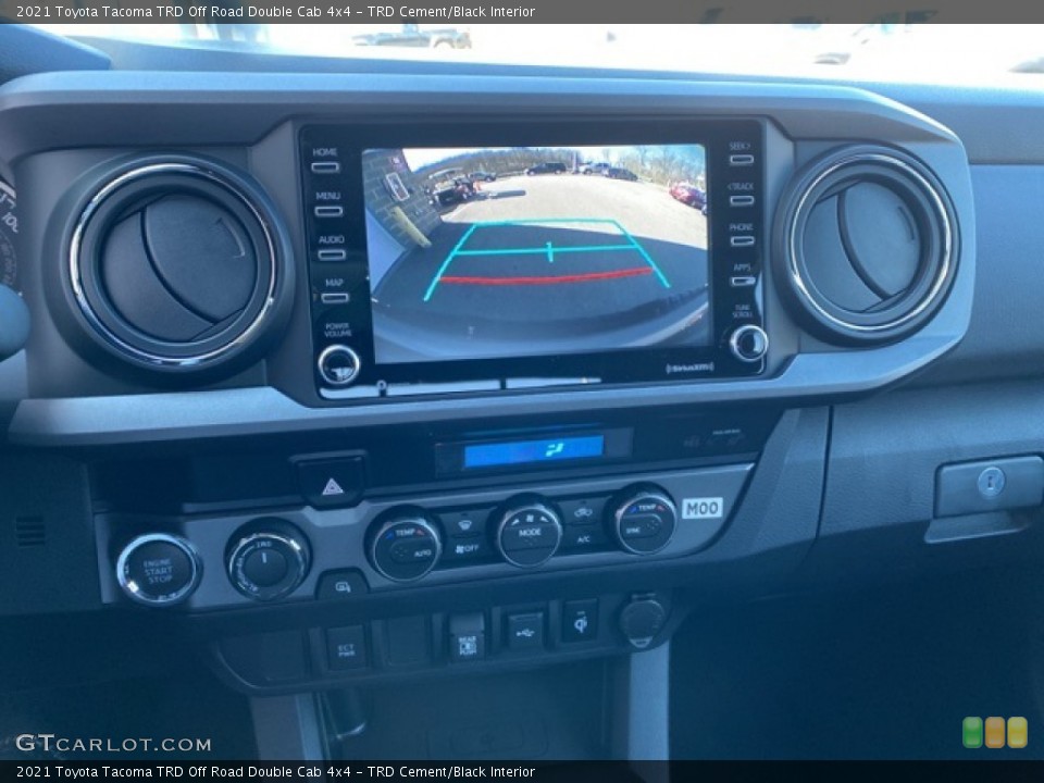 TRD Cement/Black Interior Controls for the 2021 Toyota Tacoma TRD Off Road Double Cab 4x4 #140221879