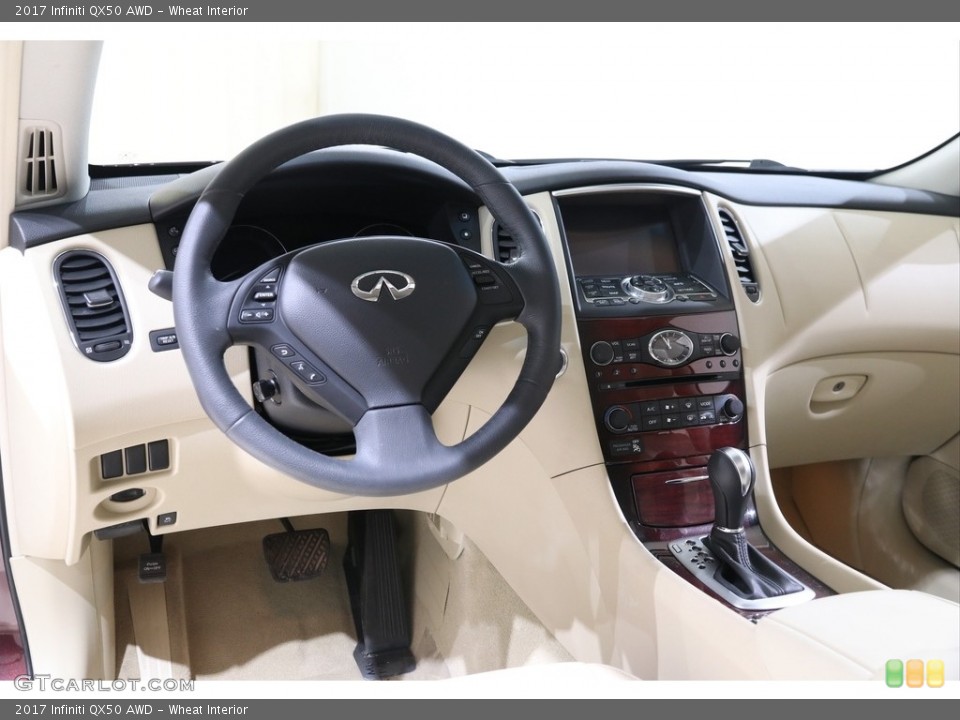 Wheat Interior Dashboard for the 2017 Infiniti QX50 AWD #140222002