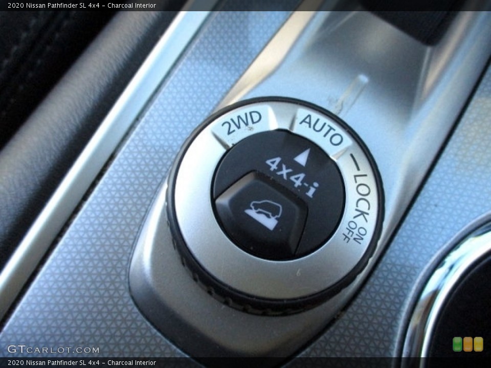 Charcoal Interior Controls for the 2020 Nissan Pathfinder SL 4x4 #140222824
