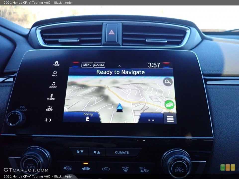 Black Interior Navigation for the 2021 Honda CR-V Touring AWD #140222941